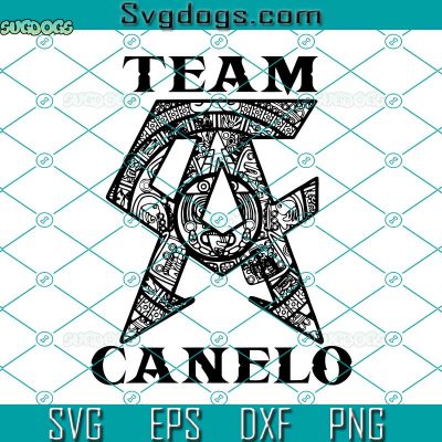 Canelo Alvarez Team SVG, Boxing Team SVG, Team Canelo SVG DXF EPS PNG