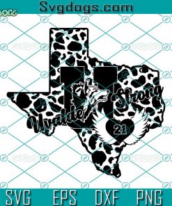 Uvalde Strong Cheetah Texas SVG, Leopard Uvalde Strong SVG, Pray For Uvalde SVG