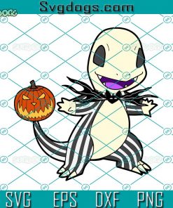 Charmander Skellington SVG, Halloween Charmander SVG, Pokemon SVG