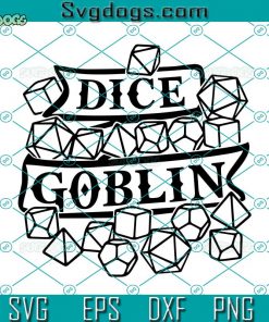Dice Goblin SVG, Dungeons And Dragons SVG, DnD SVG, Dungeon Maste SVG