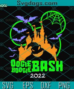 Oogie Boogie Bash 2022 SVG, Mickey Halloween Party SVG, Boo Bash Halloween SVG