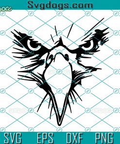 Eagle SVG, Face Mascots SVG, Eagles SVG, School Spirit SVG, Team Mascot SVG