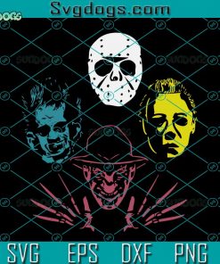 Friends Horror Halloween SVG, Michael Myers Svg, Scary Friends SVG, Friends Halloween SVG