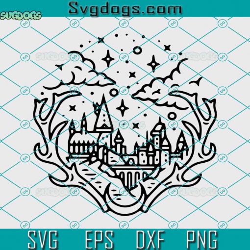 Hogwarts School Of Witchcraft And Wizardry SVG, Hogwarts School SVG, Harry Potter SVG DXF EPS PNG