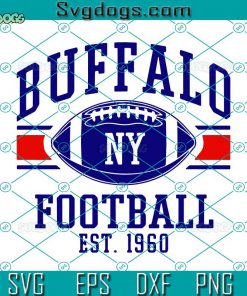 Buffalo Football SVG, Buffalo Football Vintage New York Bills Mafia Sports SVG, Buffalo SVG DXF EPS PNG