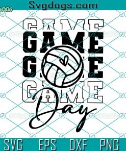 Volleyball Life Game Day SVG, Best Graphic SVG, Game Day SVG DXF EPS PNG