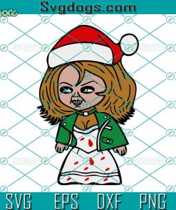 Christmas Chibi Tiffany SVG, Tiffany Santa Hat SVG, Merry Christmas 2022 SVG DXF EPS PNG