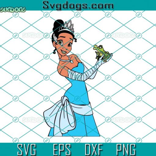 Tiana Halloween SVG, Halloween SVG, Disney Tiana The Princess And The Frog SVG DXF EPS PNG