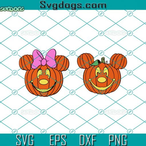 Pumpkin Halloween SVG Bundle, Happy Halloween SVG, Pumpkin Disney SVG DXF EPS PNG