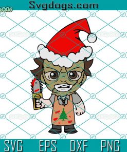Texas Horror Christmas Hat SVG, Christmas SVG, Baby The Texas Chain Saw Massacre Xmas SVG DXF EPS PNG
