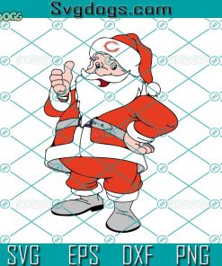 Santa Chicago Bears NFL SVG, Christmas Santa Claus SVG, Chicago SVG DXF EPS PNG