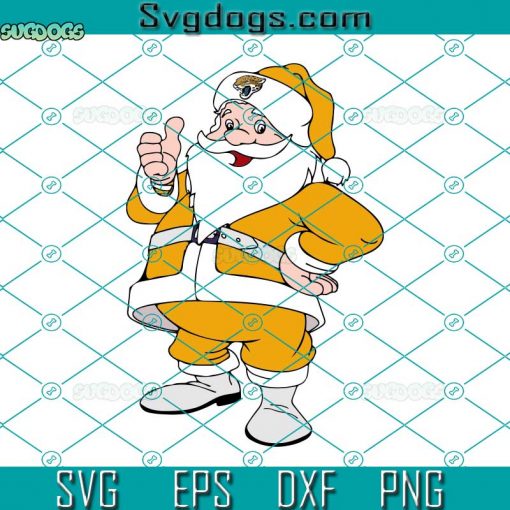 Jacksonville Jaguars NFL SVG, Santa Football Team SVG, Jacksonville Jaguars SVG DXF EPS PNG