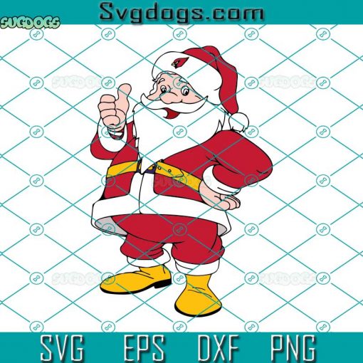 NFL Arizona Cardinals SVG, Santa Football Team SVG, Cardinals SVG DXF EPS PNG