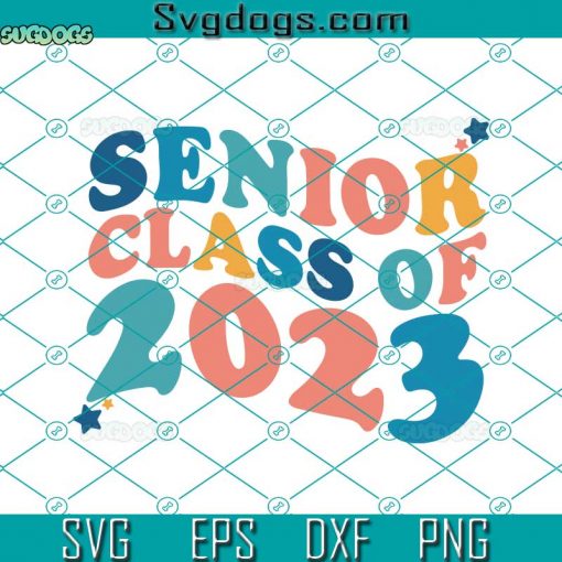 Logo Corlor Senior 2023 SVG, Class Of 2023 SVG, Graduate SVG, Back To School SVG