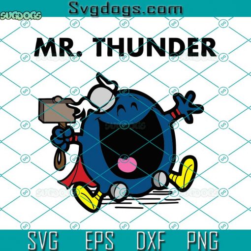 Petite Miss Mr Thunder SVG, Petite Miss Mr Tonnerre SVG, Little Miss Mr Thunder SVG