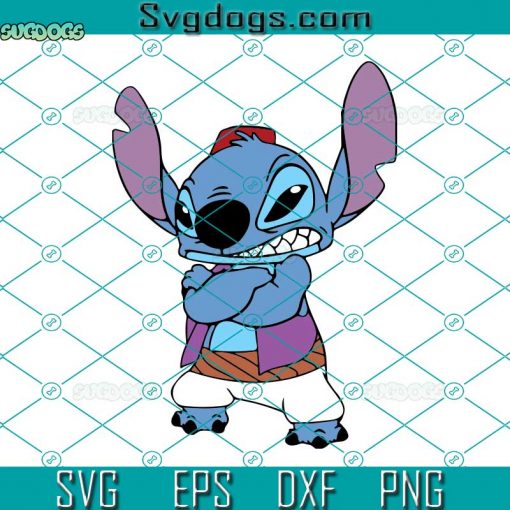 Stitch Inspired Aladdin SVG, Stitch SVG, Disney SVG, Lilo And Stitch SVG