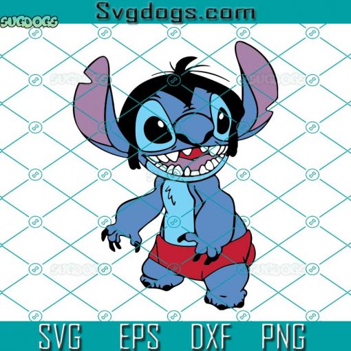 Stitch Inspired Mowgli SVG, The Jungle Book SVG, Stitch SVG