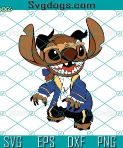 Stitch Inspired Beast Prince SVG, Beauty And The Beast SVG, Prince Beast SVG