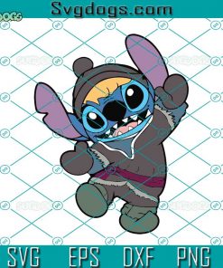 Stitch Kristoff SVG, Kristoff Frozen SVG, Stitch SVG