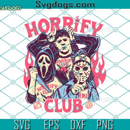 Halloween Horrify Club Hell Club SVG, Halloween Horrify Club SVG, Hellfire Club SVG