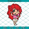 Baby Karol G Bichota Red Hair SVG, Karol G Red Hair SVG, La Bichota SVG