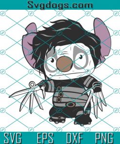 Stitch Freddy Krueger Halloween SVG, Freddy Krueger SVG, Movie Charact SVG