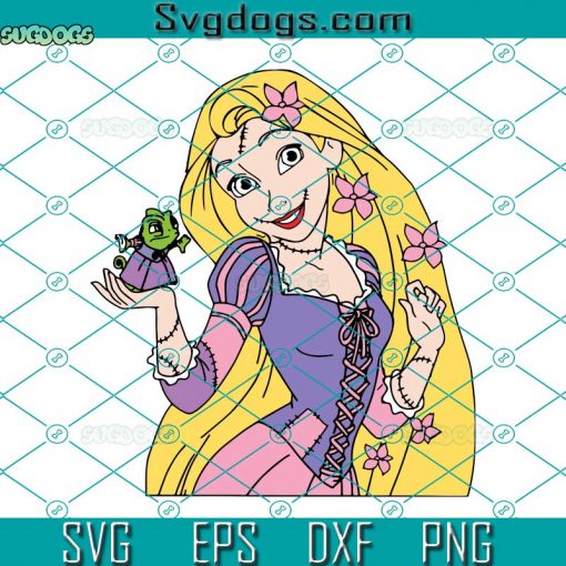 Rapunzel Halloween SVG, Halloween SVG, Rapunzel Princess Halloween SVG DXF EPS PNG