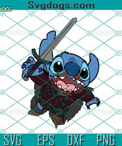Stitch King Fergus SVG, Brave Princess SVG, King Fergus SVG DXF EPS PNG