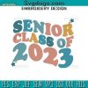 Our Final Chapter Seniors Embroidery Design File, Graduation Embroidery Design File