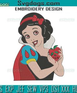 Snow White Embroidery Design File, Seven Embroidery Design File, Evil Queen Embroidery Design File
