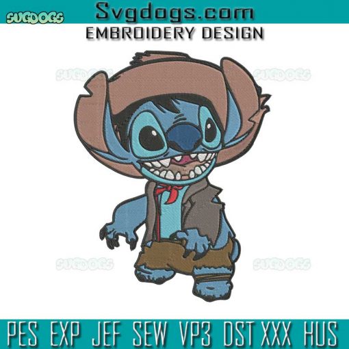 Stitch Hector Embroidery Design File, Coco Embroidery Design File