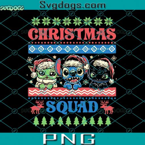 Christmas Squadop PNG, Grinch And Stitch PNG, Grinch Christmas PNG, Disney Stitch PNG