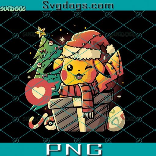 Pokemon Christmas Santa Hat PNG, Pokemon Christmas Scarves PNG, Pokemon Santa PNG