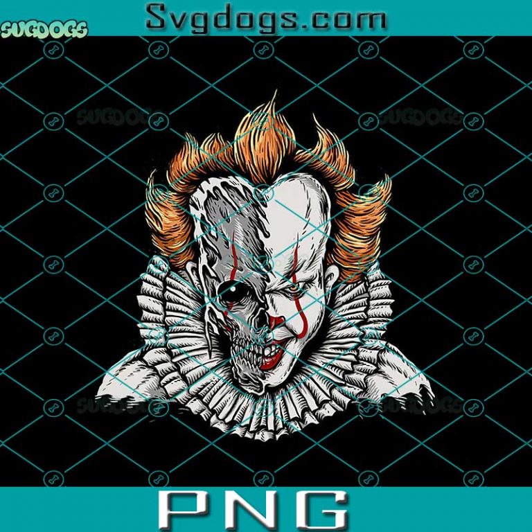 Pennywise Skull PNG, Pennywise Horror PNG, Pennywise Halloween PNG