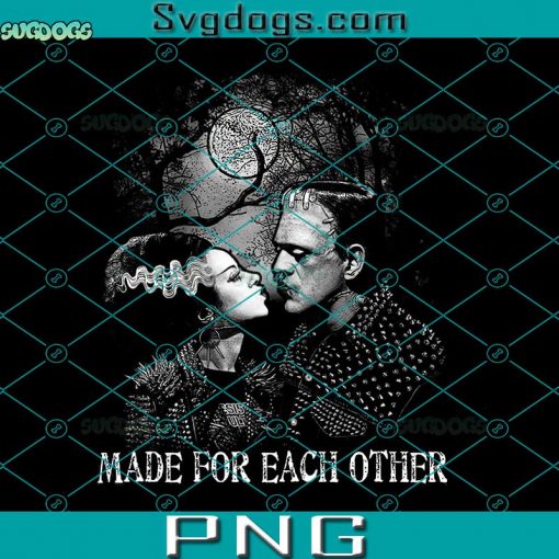 Frankenstein And Bride PNG, Frankenstein Monster PNG, Made For Each Other PNG