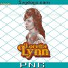 Loretta Lynn  70s Style Country PNG, Loretta Lynn PNG, Loretta Lynn Thank You For The Memories PNG