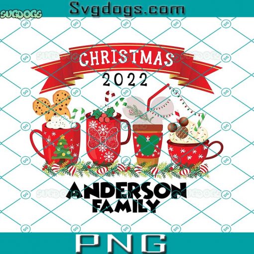 Anderson Family Drinks PNG, Christmas Drinks PNG, Family Christmas PNG, Merry Christmas PNG