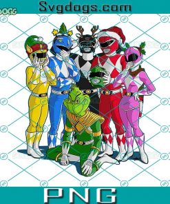 Grinch Rangers Christmas PNG, Super Christmas PNG, Grinch Christmas PNG