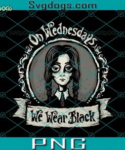 Wednesday Series Nevermore Frame Xavier PNG, Wednesday Addams PNG