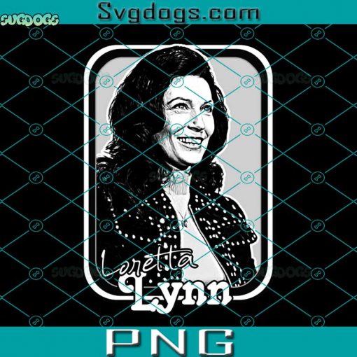 Loretta Lynn  Retro Style Country Music PNG, Loretta Lynn PNG, Thank You For The Memories PNG