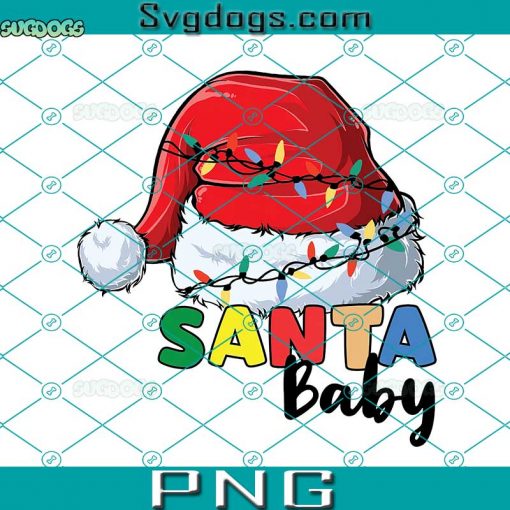 Baby Family Members Santa’s Hat PNG, Christmas 2022 PNG, Xmas PNG, Baby Santa PNG