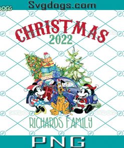 Richards Family PNG, Christmas 2022 PNG, Family Christmas PNG, Xmas PNG
