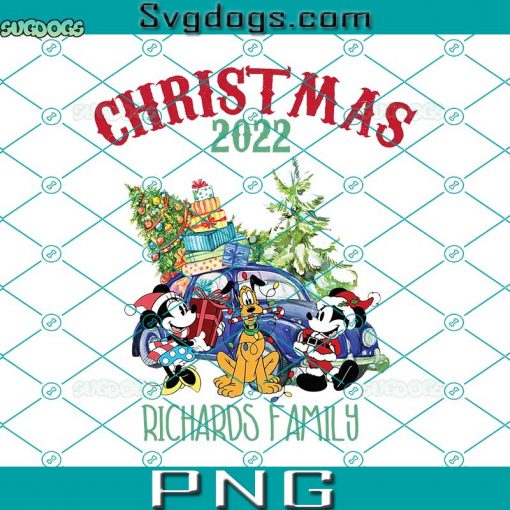 Richards Family PNG, Christmas 2022 PNG, Family Christmas PNG, Xmas PNG