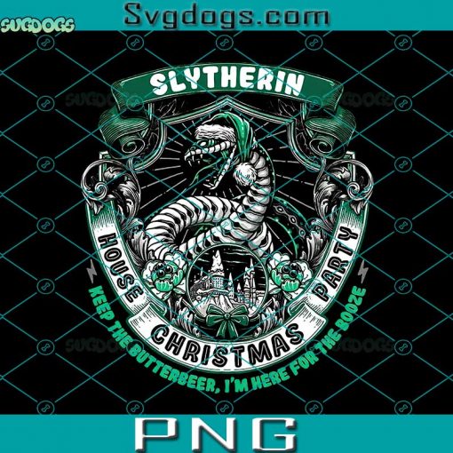 Holidays At The Slytherin House PNG, Harry Potter Slytherin PNG, I’m Heer For The Booze PNG, Christmas PNG