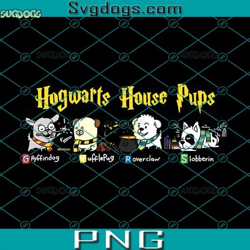 Hogwarts House Pups PNG, Dogs PNG, Harry Potter PNG, Hogwarts PNG