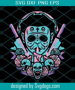 Its Friday PNG, Jason Voorhees PNG, Horror Halloween PNG