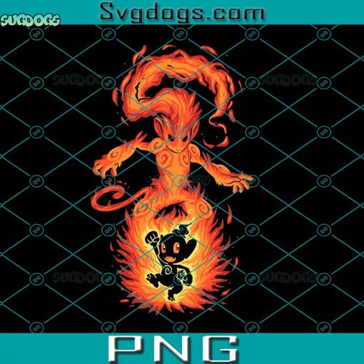 The Fire Ape Within PNG, Pokemon PNG, Pikachu PNG