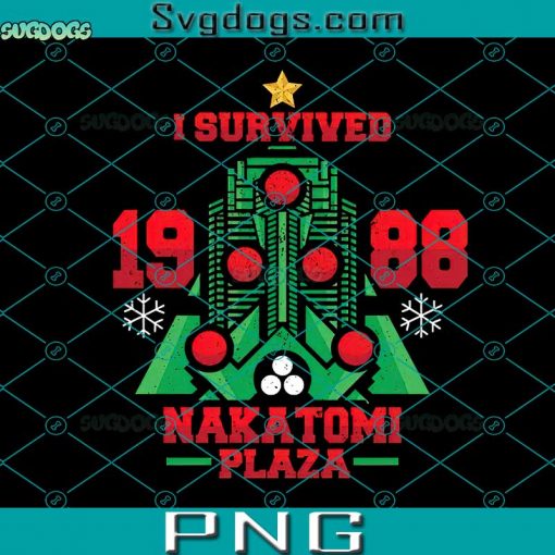 I Survived The Plaza PNG, Nakatomi Towel PNG, Christmas PNG, I Survived The Nakatomi Plaza PNG