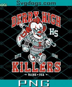 Derry High Killers PNG, IT Pennywise PNG, Horror Movie Killer PNG