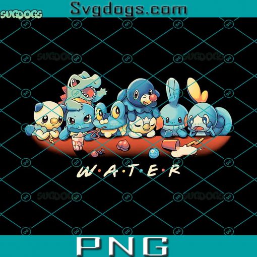 Water Starters PNG, Pokemon Starters PNG, Pikachu PNG